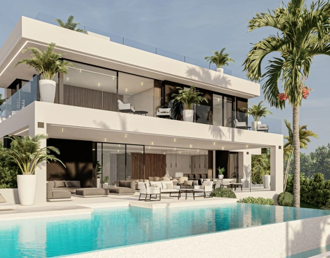 Villa en venta en Marbella Golden Mile