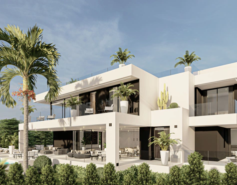 Villa en venta en Marbella Golden Mile
