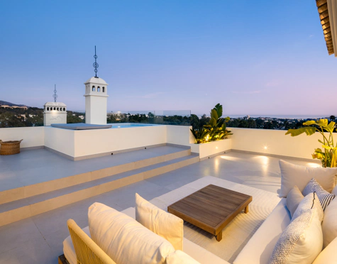 Duplex Penthouse for sale in Les Belvederes, Nueva Andalucia