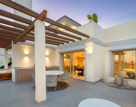 Duplex Penthouse for sale in Les Belvederes, Nueva Andalucia