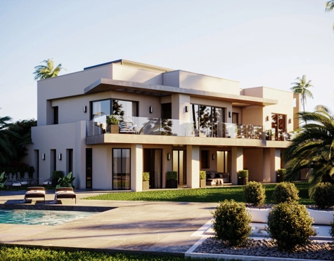 ELEGANT LUXURY VILLA WITH SEA VIEWS IN NAGÜELES, MARBELLA GOLDEN MILE