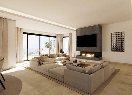 ELEGANT LUXURY VILLA WITH SEA VIEWS IN NAGÜELES, MARBELLA GOLDEN MILE