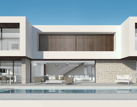 IMPRESIONANTE PROYECTO DE VILLA DE LUJO CON IMPRESIONANTES VISTAS AL GOLF EN LA CALA GOLF, MIJAS