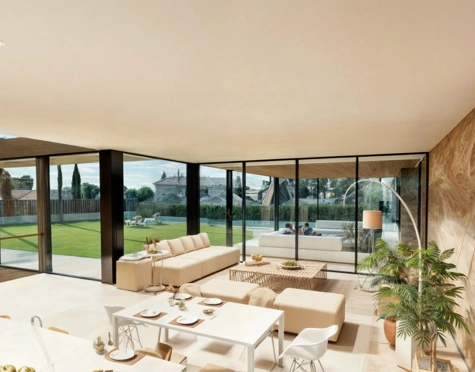 PROYECTO DE VILLA DE LUJO CERCA DE CAMPOS DE GOLF EN NUEVA ANDALUCÍA, MARBELLA