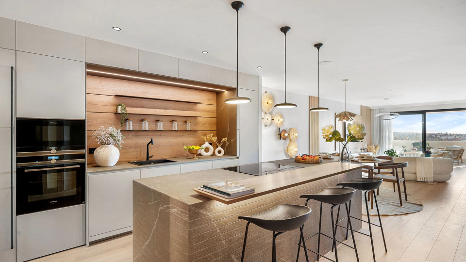 Apartamento en venta en Palacetes Los Belvederes, Nueva Andalucia
