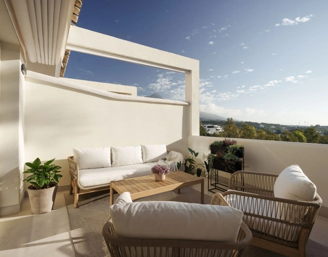 Apartamento en venta en Palacetes Los Belvederes, Nueva Andalucia