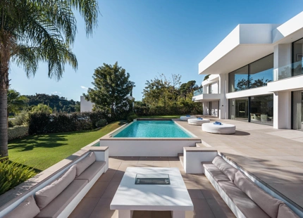 EXQUISITE LUXURY VILLA IN EL MADROÑAL WITH BREATHTAKING VIEWS
