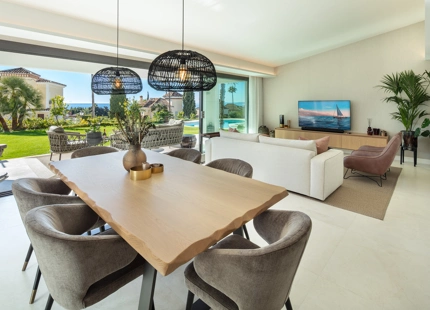STUNNING VILLA WITH EXCEPTIONAL OUTDOOR SPACE IN MARBELLA EAST FOR SALE