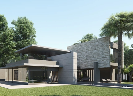 IMPRESIONANTE PROYECTO DE VILLA CONTEMPORÁNEA EN SAN PEDRO