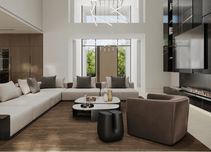 EXCEPCIONAL PROYECTO DE VILLA EN LA MILLA DE ORO DE MARBELLA