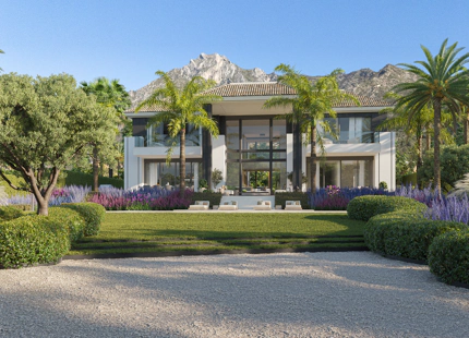 EXCEPCIONAL PROYECTO DE VILLA EN LA MILLA DE ORO DE MARBELLA