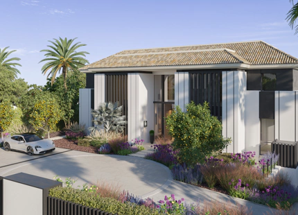 EXCEPCIONAL PROYECTO DE VILLA EN LA MILLA DE ORO DE MARBELLA