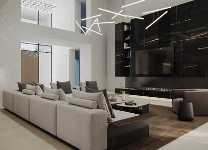 EXCEPCIONAL PROYECTO DE VILLA EN LA MILLA DE ORO DE MARBELLA