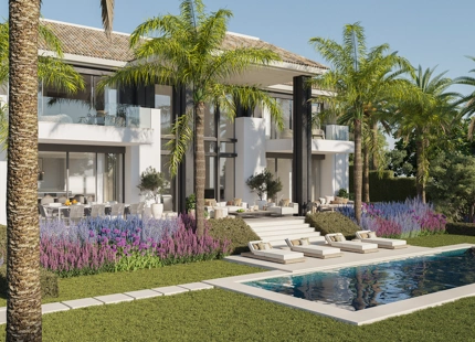 EXCEPCIONAL PROYECTO DE VILLA EN LA MILLA DE ORO DE MARBELLA