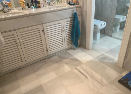 1. Línea de playa comunidad, apartamento en planta baja