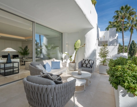 Atico Duplex en venta en Marina Puente Romano, Marbella Golden Mile