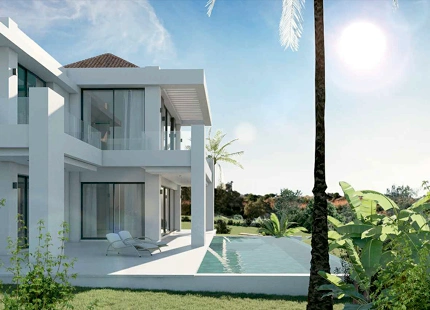 PROYECTO DE VILLA LUJOSA DE 4 HABITACIONES EN MIJAS GOLF