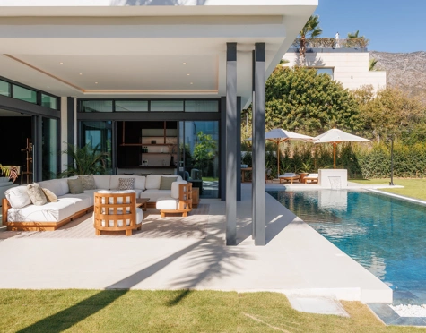 Villa en venta en Marbella Golden Mile
