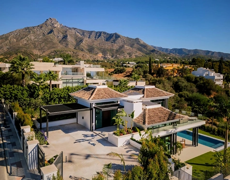 Villa en venta en Marbella Golden Mile