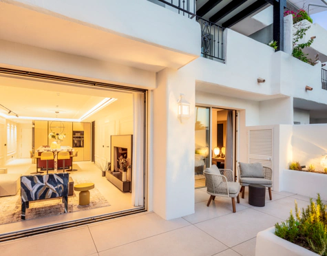 Apartamento Planta Baja en venta en Marbella Golden Mile