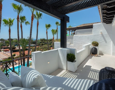 Atico Duplex en venta en Marina Puente Romano, Marbella Golden Mile