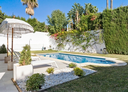 ELEGANT ANDALUSIAN VILLA WITH PRIVATE HEATED POOL IN MIJAS GOLF
