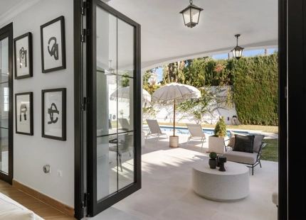ELEGANT ANDALUSIAN VILLA WITH PRIVATE HEATED POOL IN MIJAS GOLF