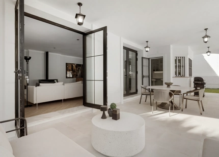 ELEGANT ANDALUSIAN VILLA WITH PRIVATE HEATED POOL IN MIJAS GOLF