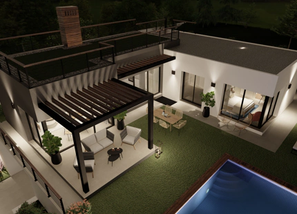 IMPRESIONANTE PROYECTO DE VILLA DE 3 DORMITORIOS EN VALLE ROMANO, ESTEPONA – FINALIZACIÓN OTOÑO 2025