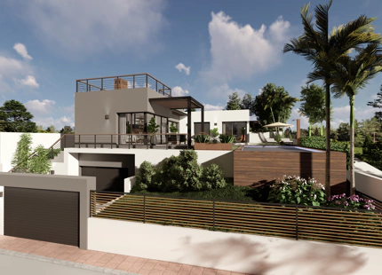 IMPRESIONANTE PROYECTO DE VILLA DE 3 DORMITORIOS EN VALLE ROMANO, ESTEPONA – FINALIZACIÓN OTOÑO 2025