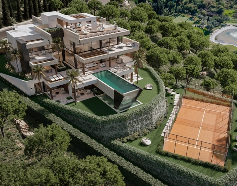 UNVEILING UNPARALLELED OPPORTUNITY: FRONTLINE GOLF PLOT IN LOS FLAMINGOS, BENAHAVIS