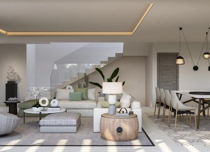 VILLA CONTEMPORÁNEA CON VISTAS AL MAR EN VENTA DENTRO DE UN COMPLEJO CERRADO EN MIJAS