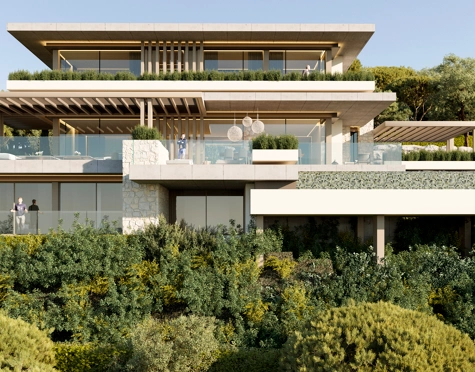 PROYECTO DE VILLA EXCEPCIONAL CON VISTAS AL LAGO Y AL MAR EN VENTA EN ISTÁN