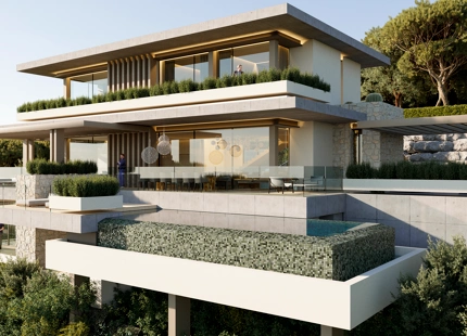 PROYECTO DE VILLA EXCEPCIONAL CON VISTAS AL LAGO Y AL MAR EN VENTA EN ISTÁN