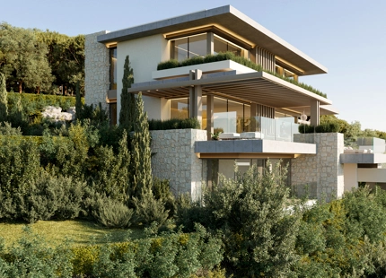 PROYECTO DE VILLA EXCEPCIONAL CON VISTAS AL LAGO Y AL MAR EN VENTA EN ISTÁN