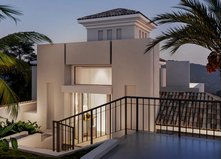 MODERN ANDALUSIAN ELEGANT VILLA FOR SALE ON THE HILLS OF NUEVA ANDALUCIA