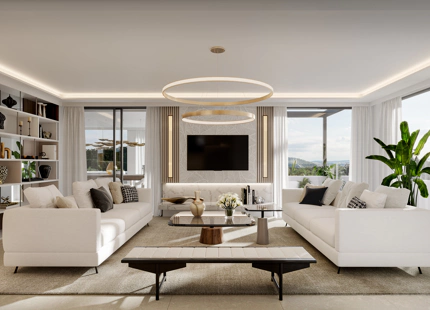 MODERN ANDALUSIAN ELEGANT VILLA FOR SALE ON THE HILLS OF NUEVA ANDALUCIA