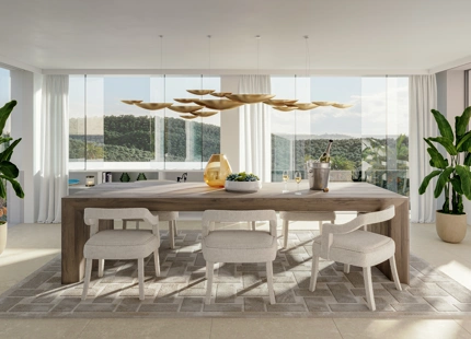 MODERN ANDALUSIAN ELEGANT VILLA FOR SALE ON THE HILLS OF NUEVA ANDALUCIA