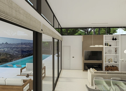 STUNNING VILLA UNDER CONSTRUCTION FOR SALE IN LOMAS DE MIJAS