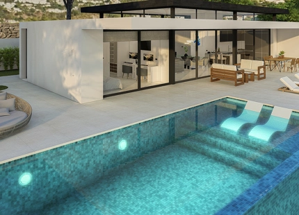 STUNNING VILLA UNDER CONSTRUCTION FOR SALE IN LOMAS DE MIJAS