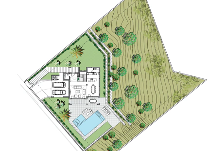 VILLA EN PRIMERA LÍNEA DE GOLF EN CONSTRUCCIÓN A LA VENTA EN MIJAS