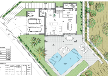 VILLA EN PRIMERA LÍNEA DE GOLF EN CONSTRUCCIÓN A LA VENTA EN MIJAS