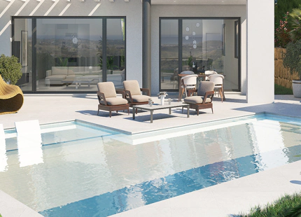 VILLA EN PRIMERA LÍNEA DE GOLF EN CONSTRUCCIÓN A LA VENTA EN MIJAS