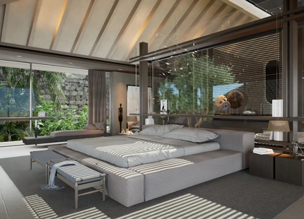 PARCELA DISTINTIVA CON PROYECTO DE VILLA BALINESA EN VENTA EN LOS ALMENDROS, BENAHAVIS