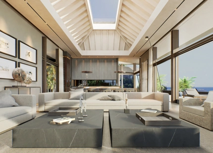 PARCELA DISTINTIVA CON PROYECTO DE VILLA BALINESA EN VENTA EN LOS ALMENDROS, BENAHAVIS