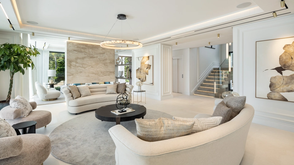 Villa en venta en Marbella Golden Mile