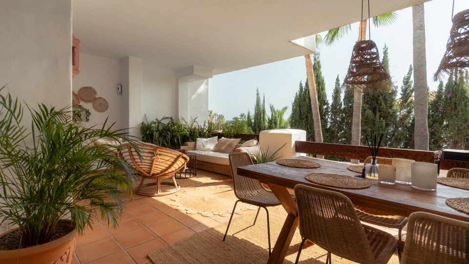Apartamento en venta en Las Tortugas de Aloha, Nueva Andalucia