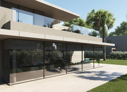 NUEVA VILLA DE LUJO DE ESTILO CONTEMPORÁNEO JUNTO A LA PLAYA EN CORTIJO BLANCO, SAN PEDRO