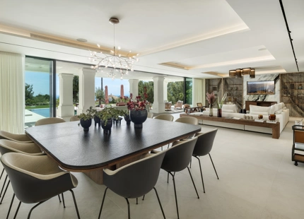 VILLA DE LUJO EN LA EXCLUSIVA SIERRA BLANCA, MILLA DE ORO DE MARBELLA