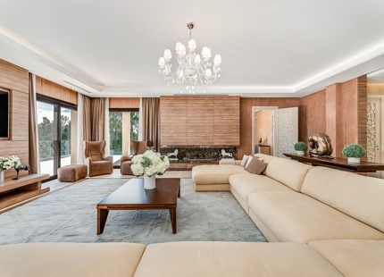 VILLA ELEGANTE EN NUEVA ANDALUCÍA CON UNA ESPECTACULAR PISCINA Y JARDINES